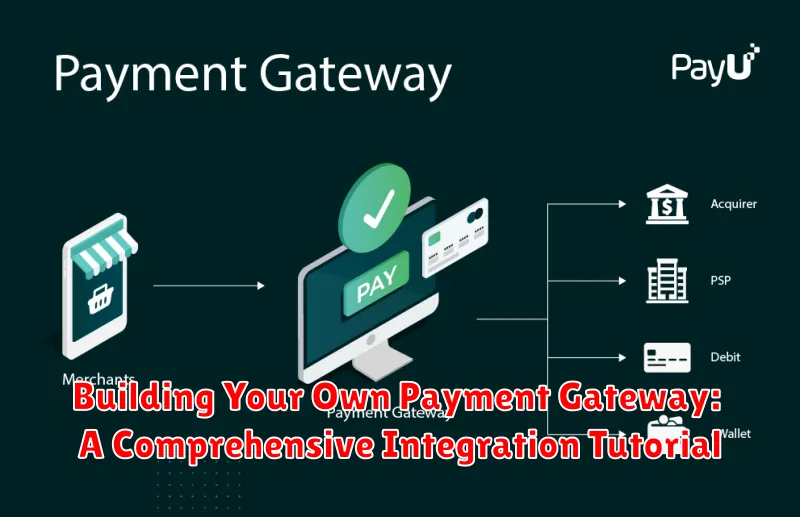 Building Your Own Payment Gateway: A Comprehensive Integration Tutorial