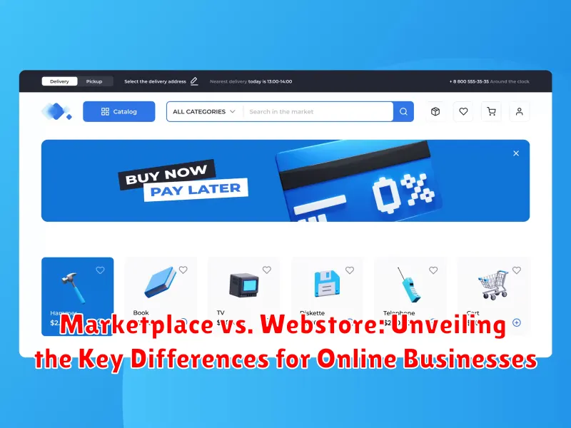 Marketplace vs. Webstore: Unveiling the Key Differences for Online Businesses