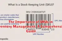 The Importance of SKUs in Inventory Management: A Comprehensive Guide