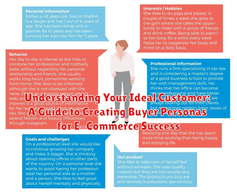 Understanding Your Ideal Customer: A Guide to Creating Buyer Personas for E-Commerce Success